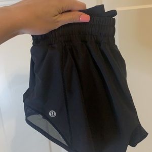 Black lululemon shorts!